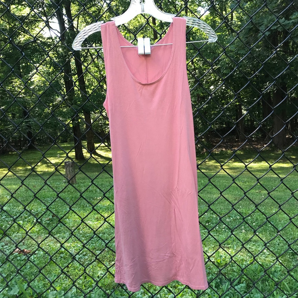Pink Flowy Sun Dress